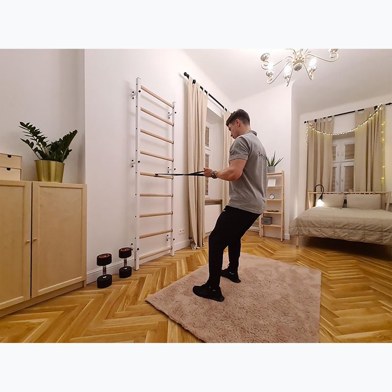 Гимнастическа стълба BenchK, бяла BK-700W 9