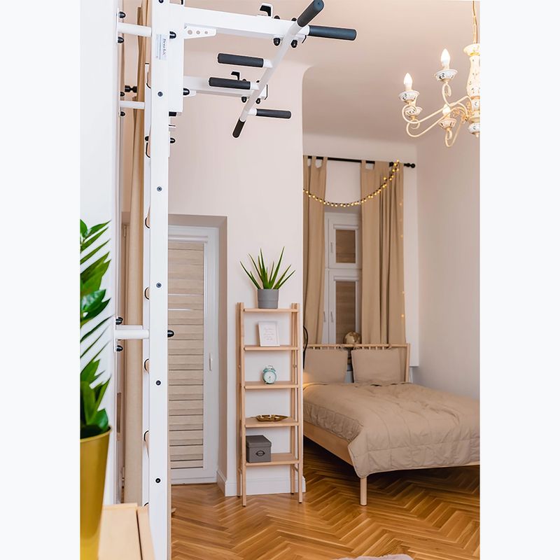 Стълба за гимнастика BenchK, бяла BK-731W 11