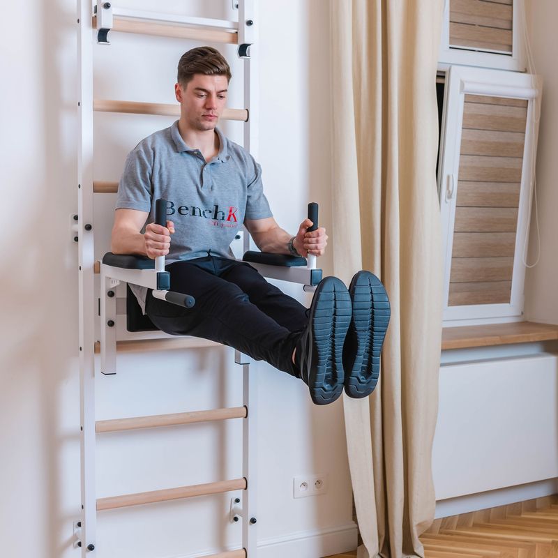 Гимнастическа стълба BenchK, бяла BK-732W 15