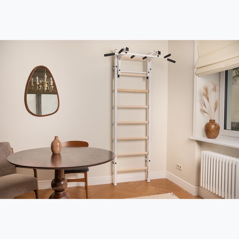 Стълба за гимнастика BenchK, бяла BK-231W 10