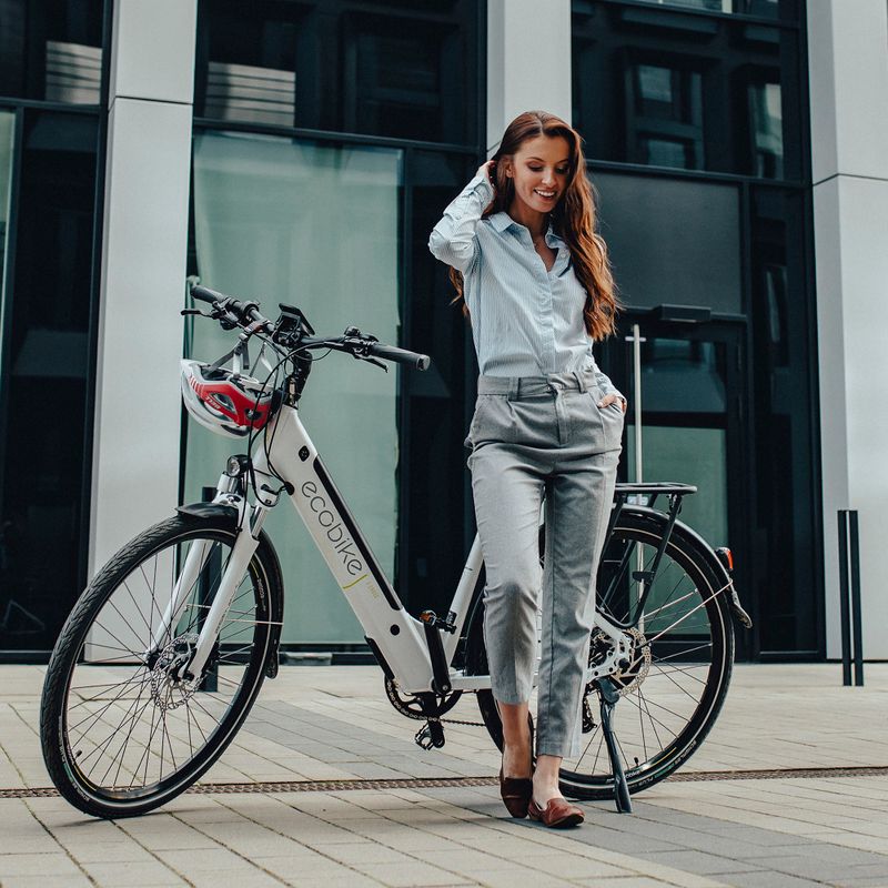 Ecobike X-Cross L/17.5Ah LG електрически велосипед бял 1010301 16