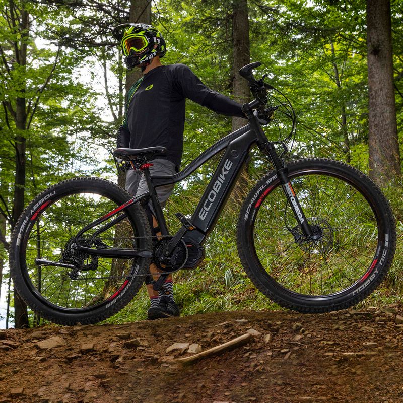 Ecobike електрически велосипед RX500 17.5Ah LG черен 1010406 19