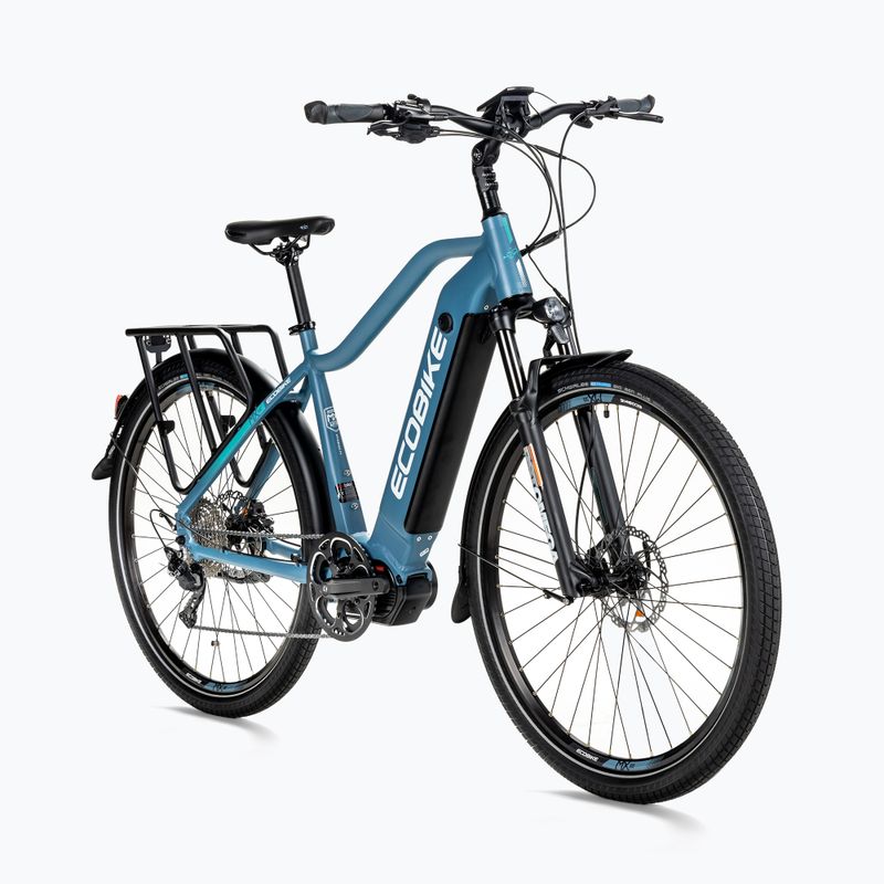 Ecobike MX500 LG електрически велосипед син 1010309