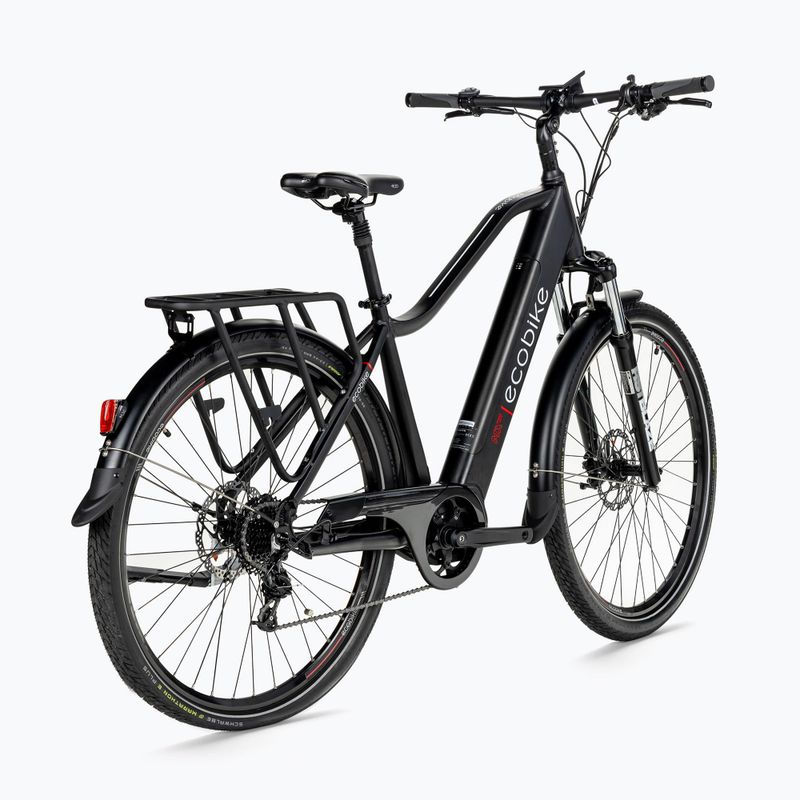 Ecobike MX300 LG електрически велосипед черен 1010307