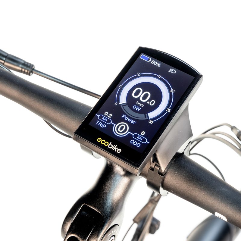 Ecobike MX300 LG електрически велосипед черен 1010307 17