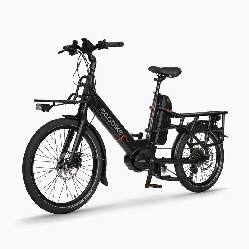 EcoBike Cargo/16Ah Trapeze Cargo+X300 10.4 AH Greenway електрически велосипед черен 1010503 3