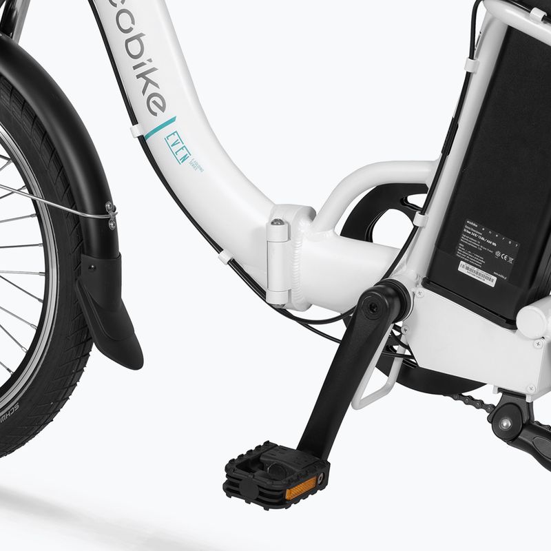 EcoBike Even 14.5 Ah електрически велосипед бял 1010201 5