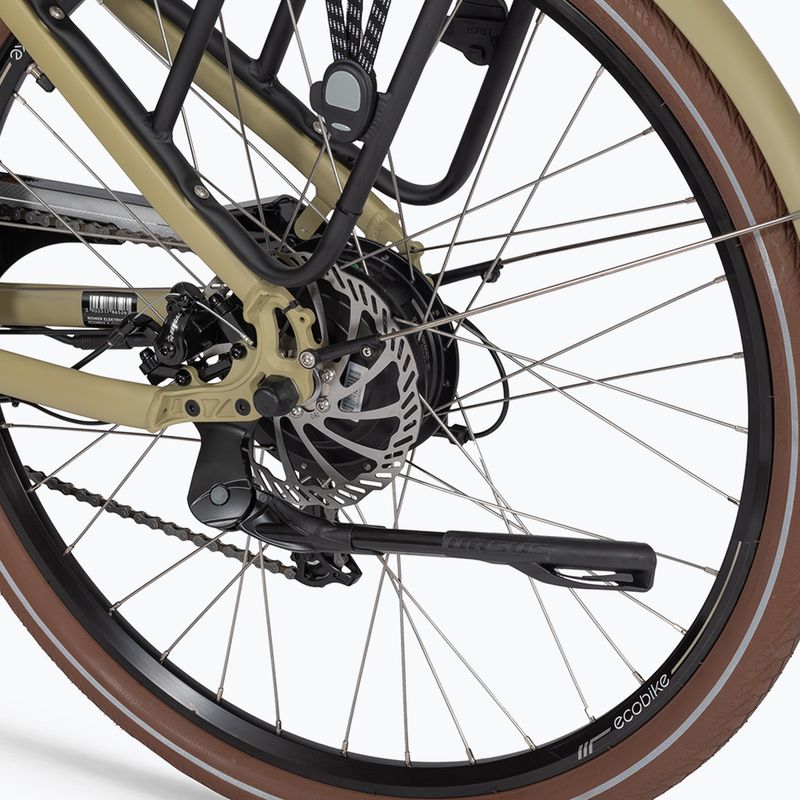 EcoBike X-City Cappuccino/13 Ah Greenway бежов електрически велосипед 1010119 11