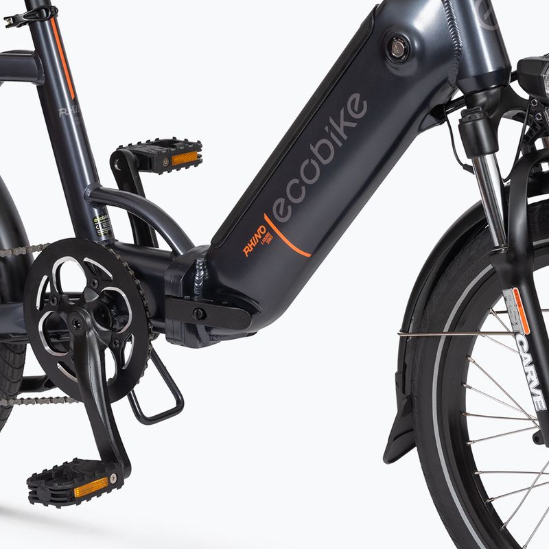 EcoBike Rhino/Rhino LG електрически велосипед 36V 16Ah 576Wh Smart BMS черен 7