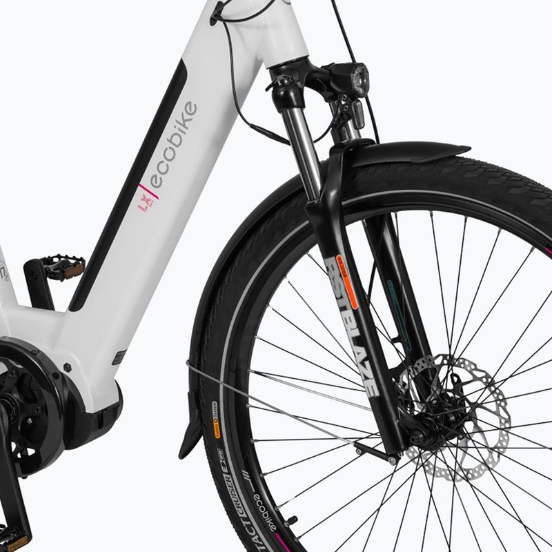 Електрически велосипед EcoBike LX 300/X300 14Ah LG бял 1010320 5