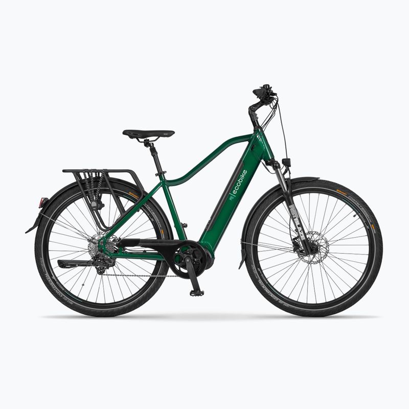 Електрически велосипед EcoBike MX 300/X300 48V 14Ah 672Wh LG зелен