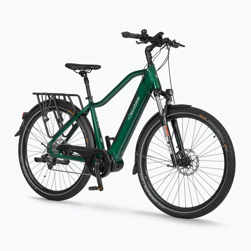 Електрически велосипед EcoBike MX 300/X300 48V 14Ah 672Wh LG зелен 2