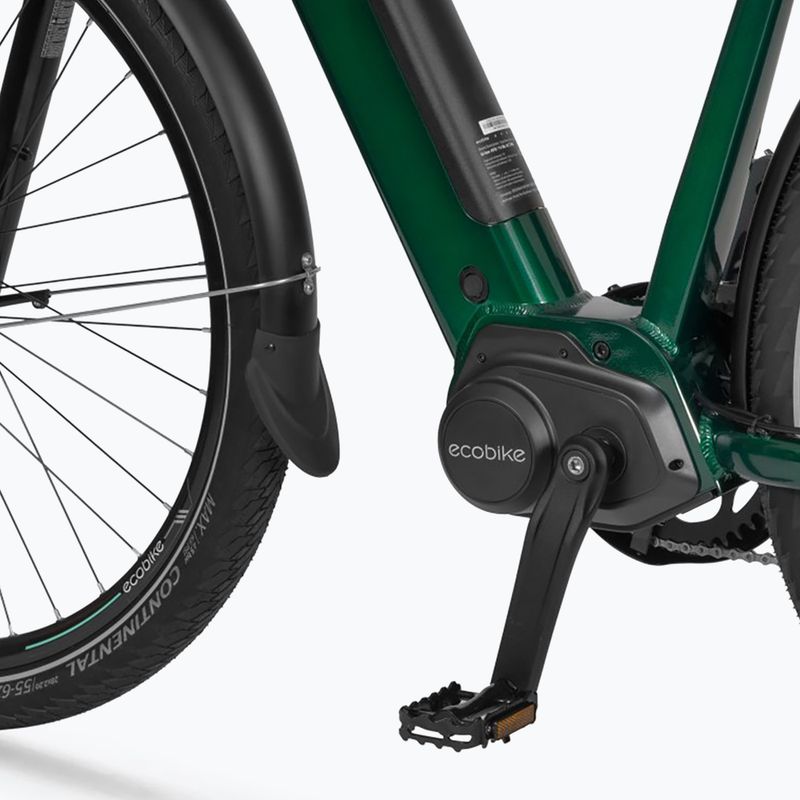 Електрически велосипед EcoBike MX 300/X300 48V 14Ah 672Wh LG зелен 7