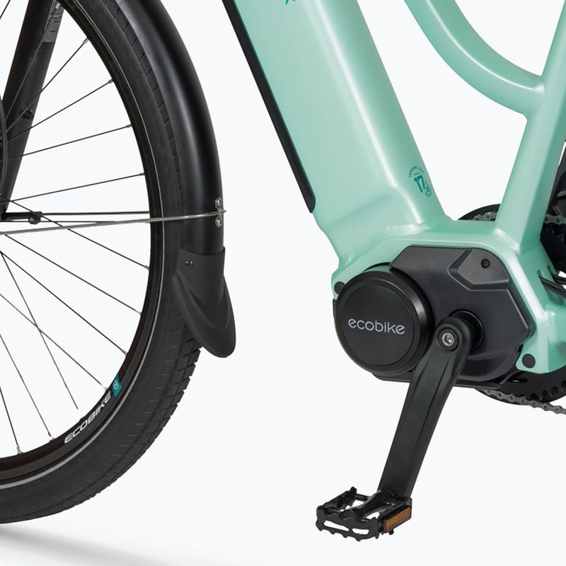 Дамски електрически велосипед EcoBike LX 500/X500 48V 17.5Ah 840Wh LG mint 7