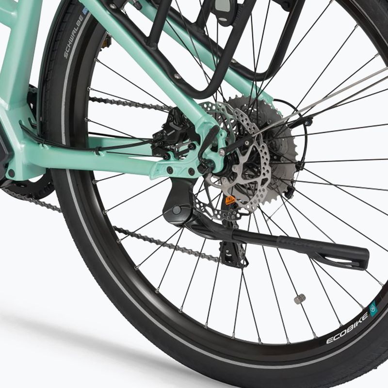 Дамски електрически велосипед EcoBike LX 500/X500 48V 17.5Ah 840Wh LG mint 8