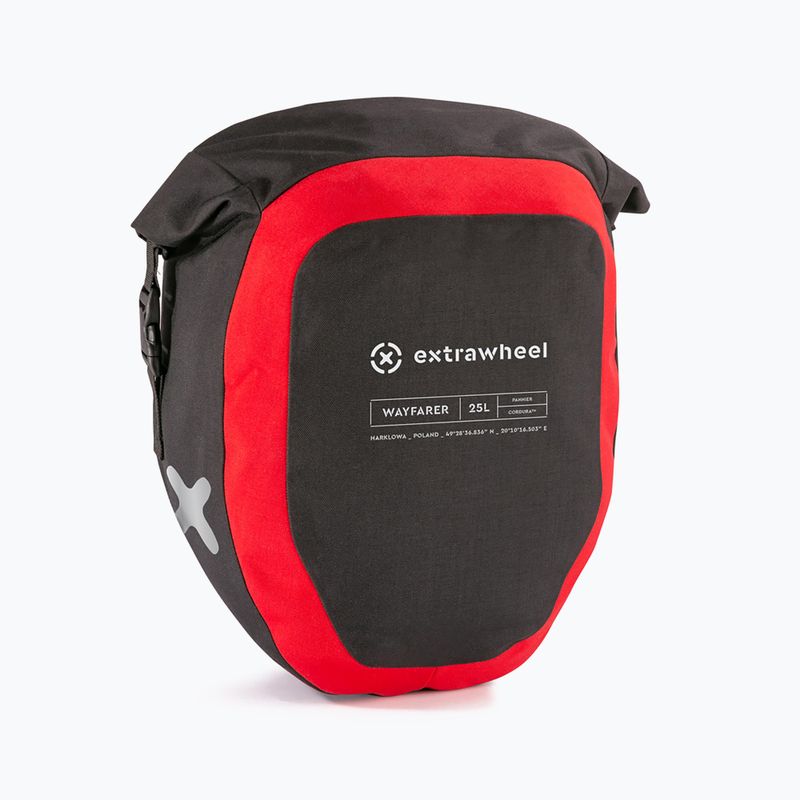 Багажници за велосипед Extrawheel Wayfarer Premium 25L 2 бр. черни E0048 2