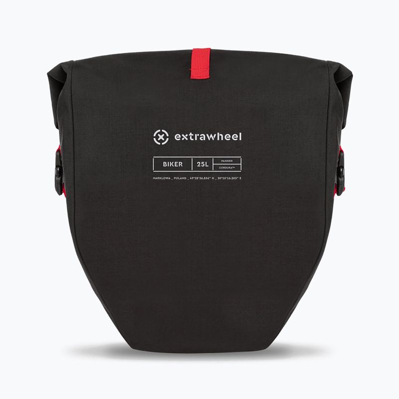 Багажници за велосипед Extrawheel Biker Premium 25L 2 бр. черни E0102 4