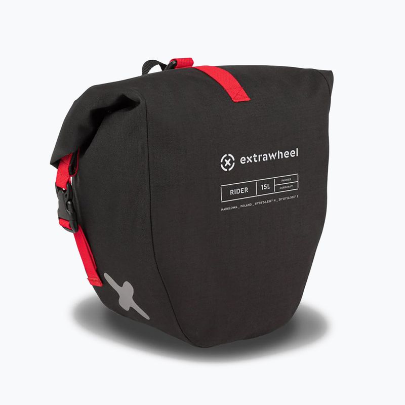 Багажници за велосипед Extrawheel Rider Premium 15L 2 бр. черни E0113 3
