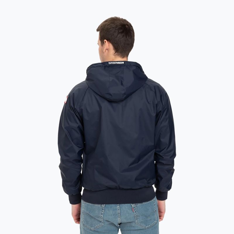 Мъжко яке с качулка от найлон Pitbull West Coast Athletic dark navy 3