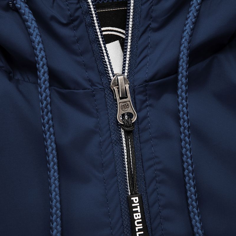 Мъжко яке с качулка от найлон Pitbull West Coast Athletic dark navy 9