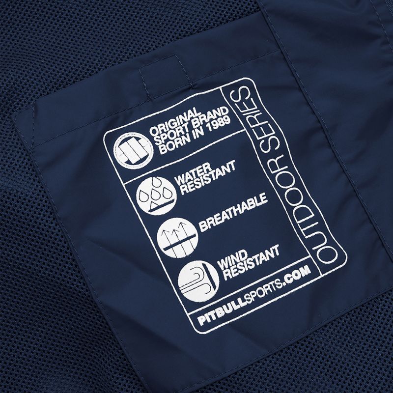 Мъжко яке с качулка от найлон Pitbull West Coast Athletic dark navy 13