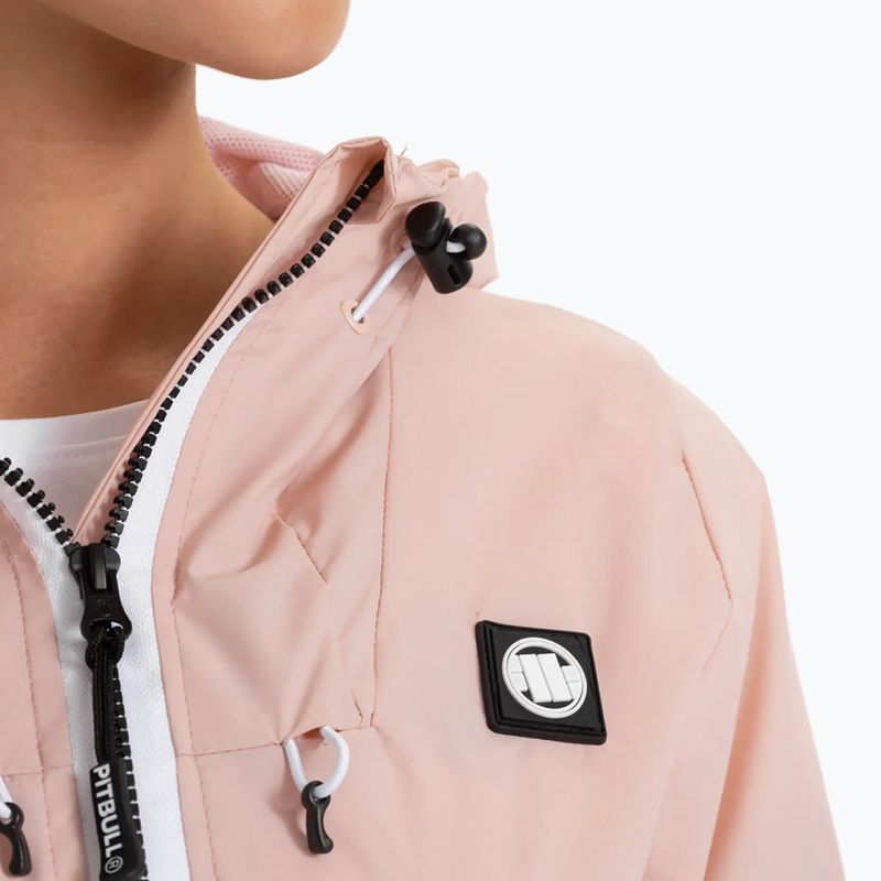 Дамско яке Pitbull West Coast Aaricia Hooded Nylon pink 6