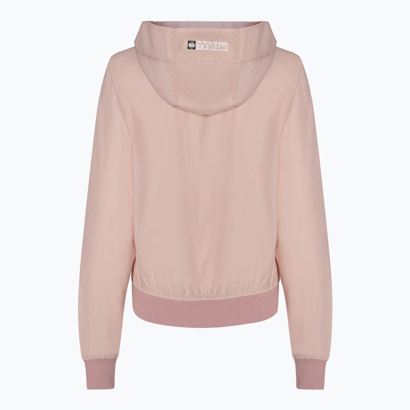 Дамско яке Pitbull West Coast Aaricia Hooded Nylon pink 8