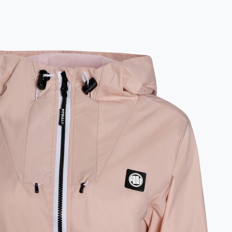 Дамско яке Pitbull West Coast Aaricia Hooded Nylon pink 9