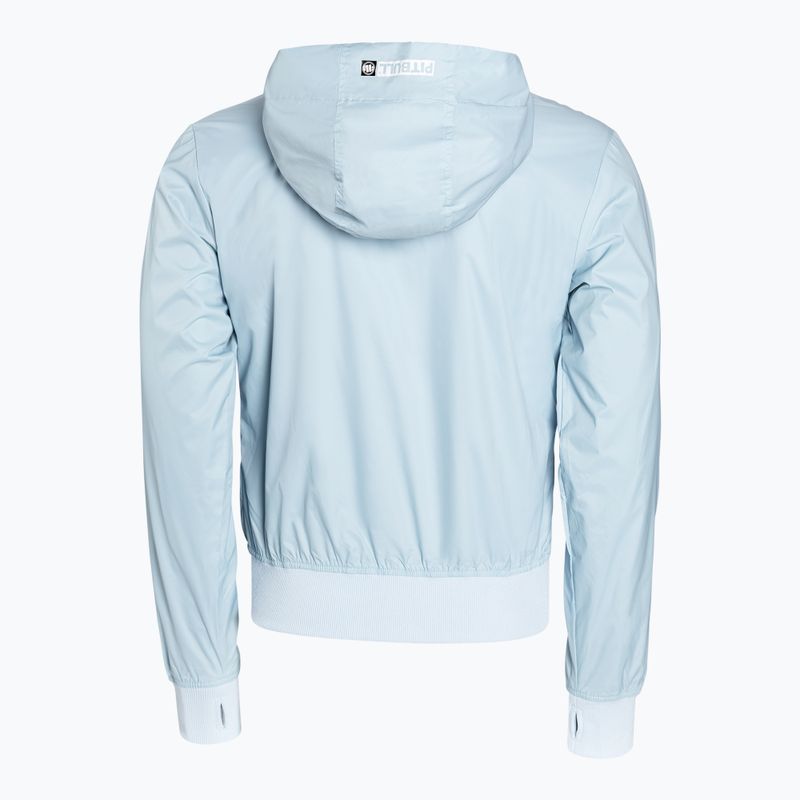 Дамско яке Pitbull West Coast Aaricia Hooded Nylon blue 2