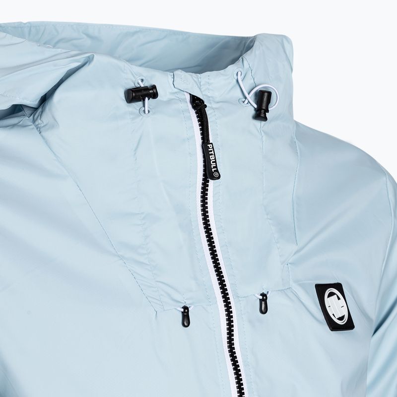 Дамско яке Pitbull West Coast Aaricia Hooded Nylon blue 3