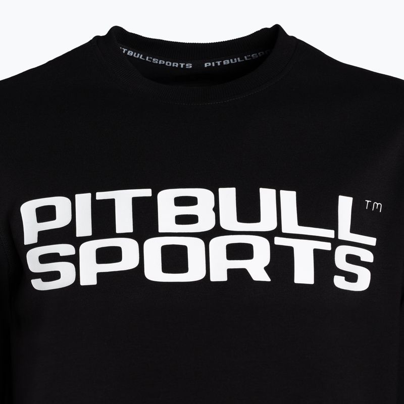 Мъжки суитшърт Pitbull West Coast Crewneck Fern black 3