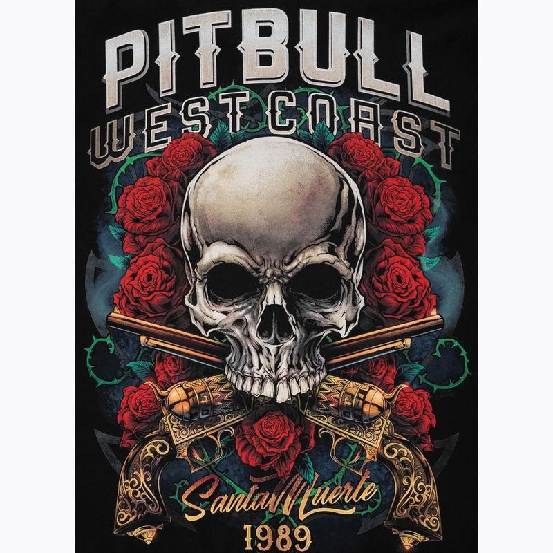 Pitbull Santa Muerte мъжка тениска черна 7