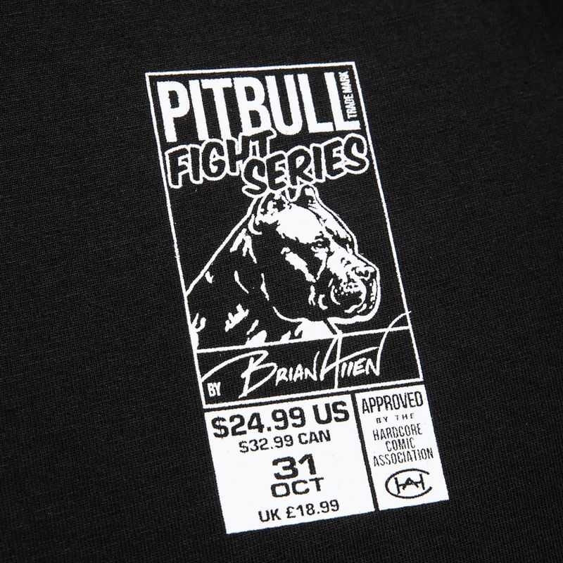 Мъжка тениска Pitbull West Coast Master Of BJJ black 3