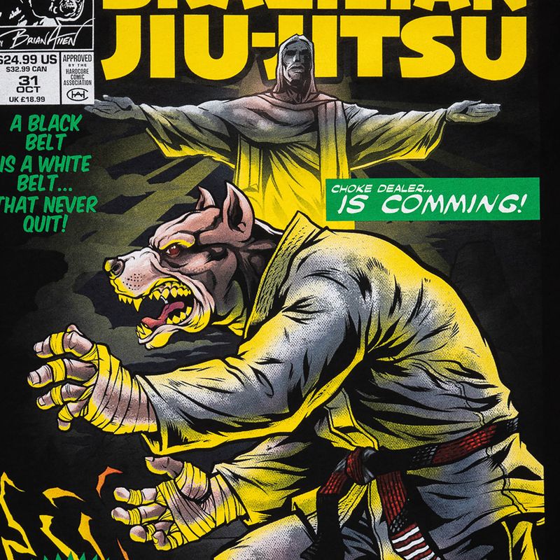 Мъжка тениска Pitbull West Coast Master Of BJJ black 4