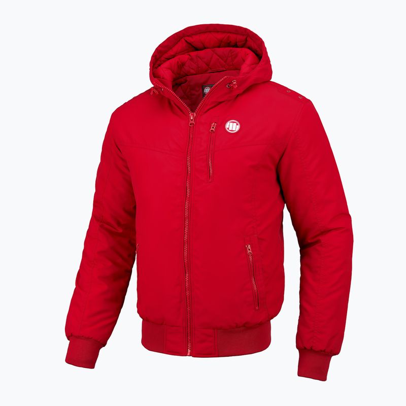 Мъжко зимно яке Pitbull West Coast Cabrillo Hooded red 3