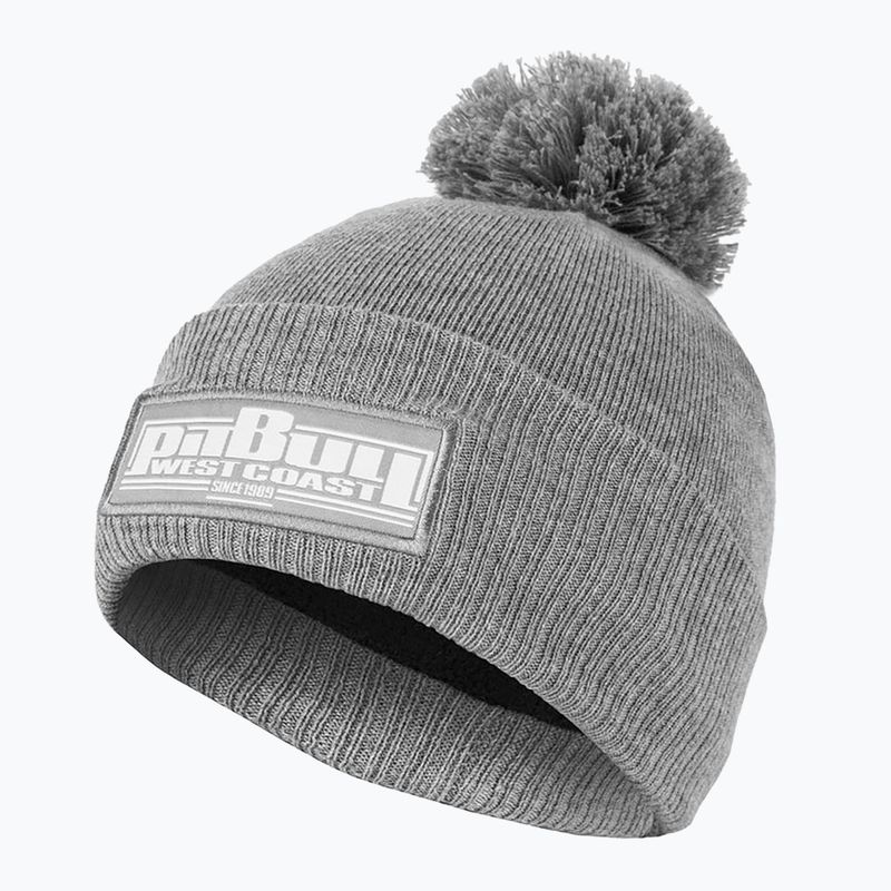 Мъжка зимна шапка Pitbull Beanie Bubble One Tone Boxing grey