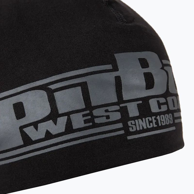 Pitbull West Coast Beanie Classic Boxing зимна шапка black/black 3