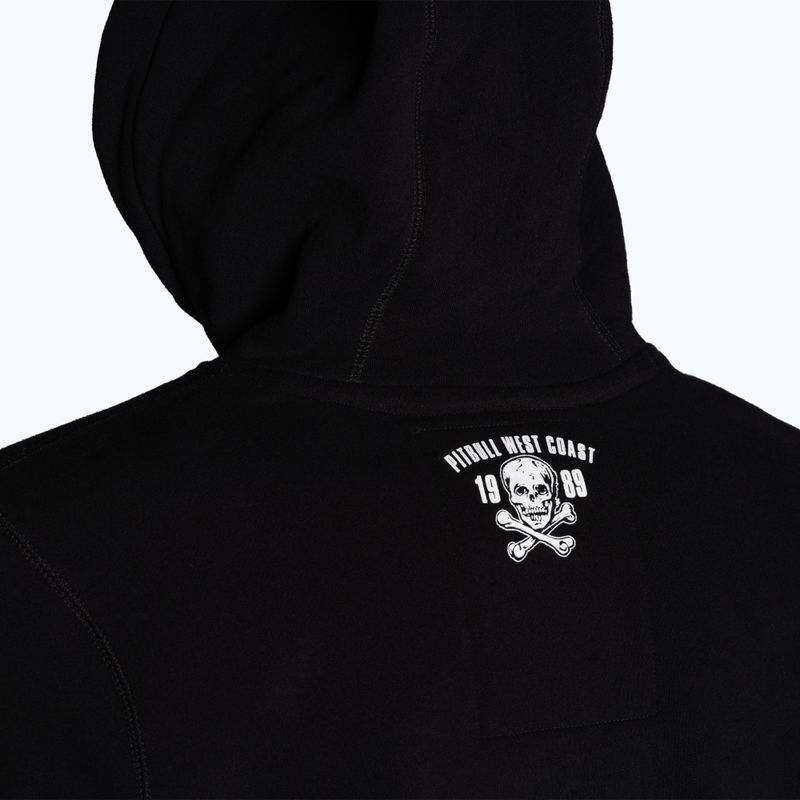 Мъжки суитшърт Pitbull West Coast Hooded Oldschool Razor black 4