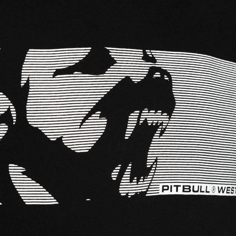 Мъжки суитшърт Pitbull West Coast Crewneck Raster Dog black 3