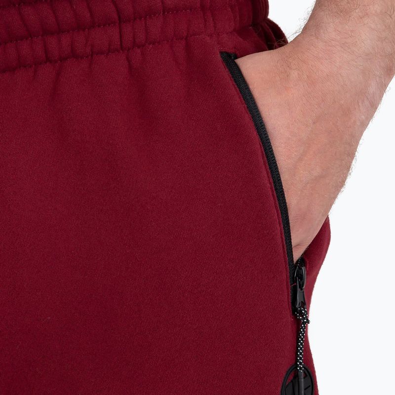 Мъжки панталони Pitbull West Coast Track Pants Athletic burgundy 3