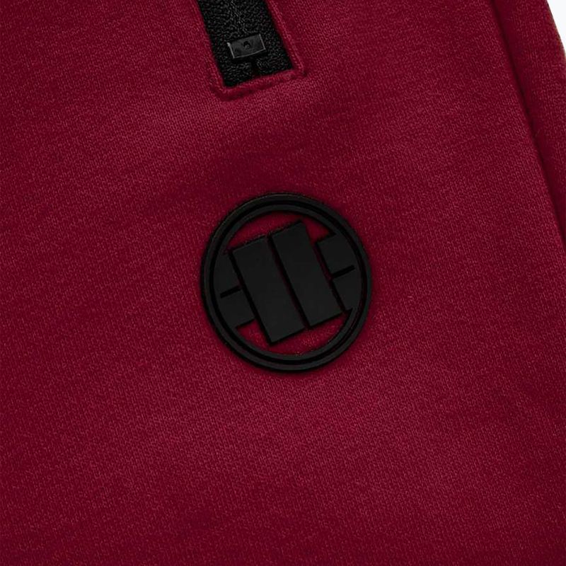 Мъжки панталони Pitbull West Coast Track Pants Athletic burgundy 7