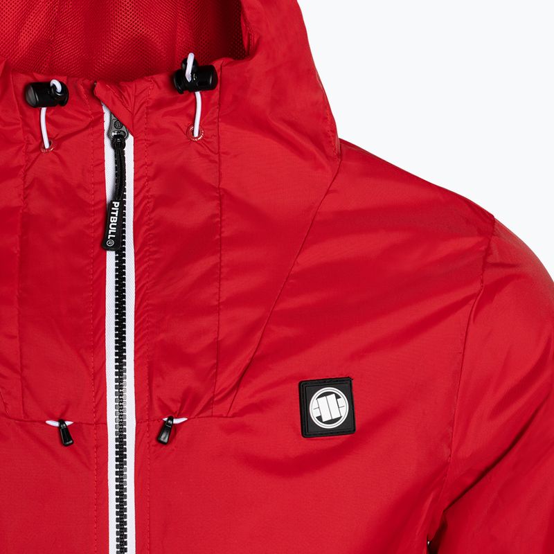 Дамско яке Pitbull West Coast Aaricia Hooded Nylon red 3