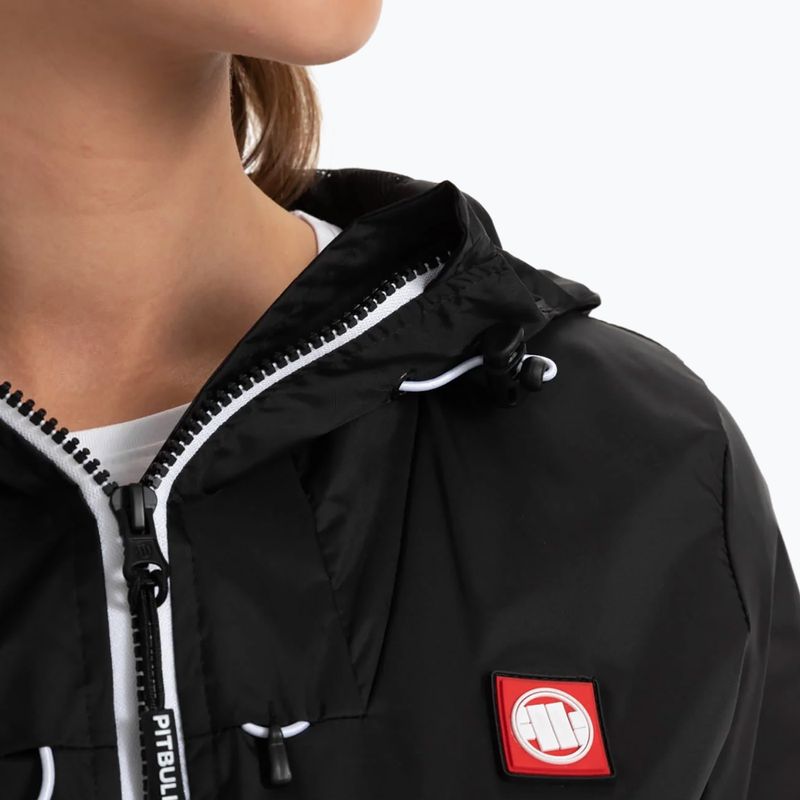 Дамско яке Pitbull West Coast Aaricia Hooded Nylon black 4