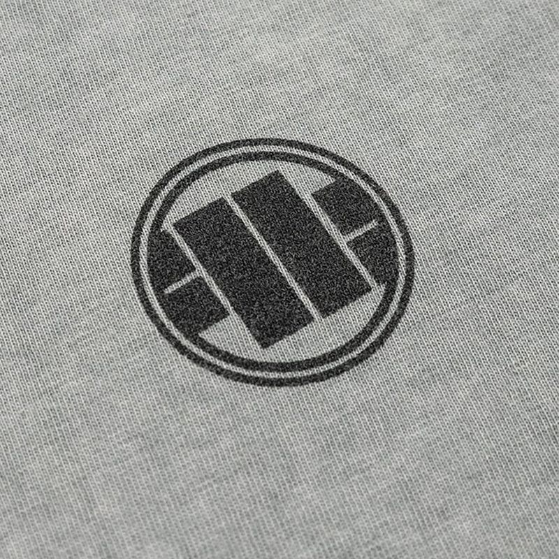 Мъжка тениска Pitbull West Coast T-Shirt Small Logo Denim Washed 190 grey/melange 4