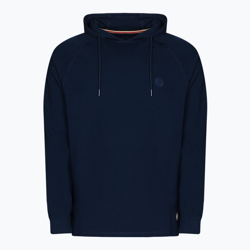 Мъжки суитшърт Pitbull West Coast Hooded Small Logo Spandex 210 dark navy