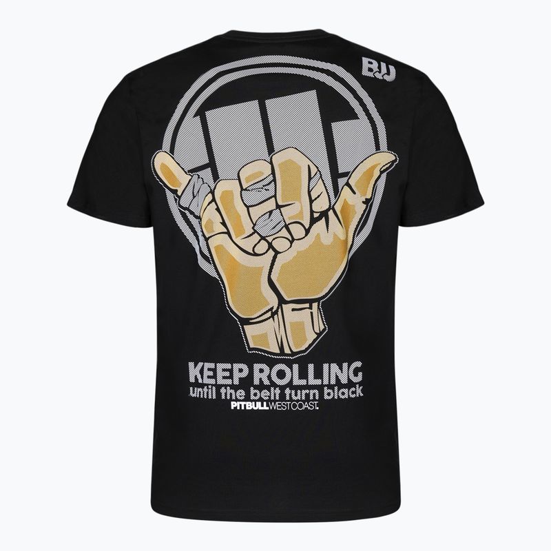 Мъжка тениска Pitbull West Coast Keep Rolling Middle Weight black 2