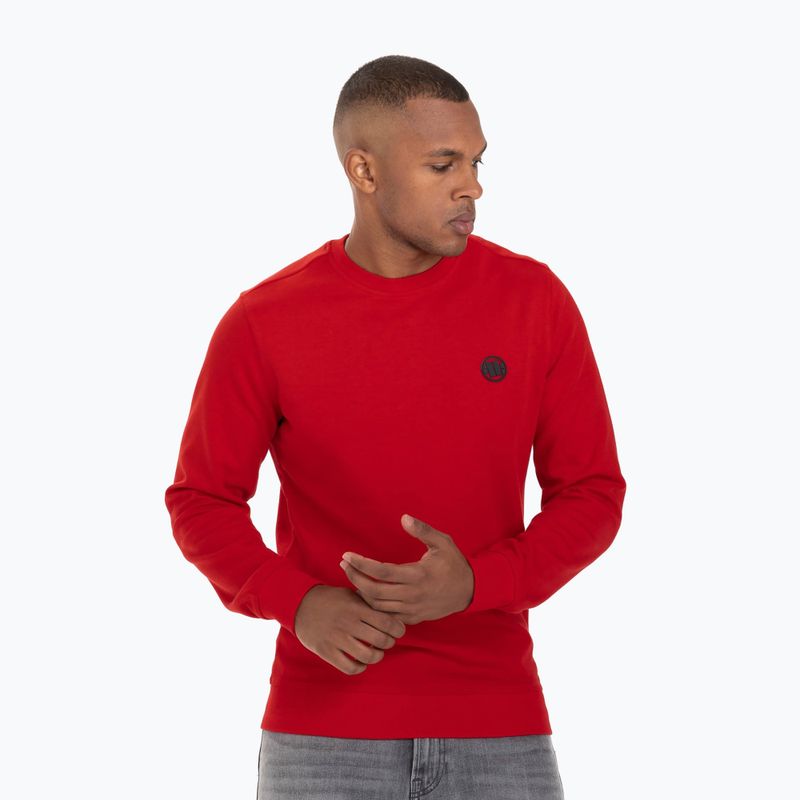 Мъжки суитшърт Pitbull West Coast Tanbark Crewneck Sweatshirt red 3