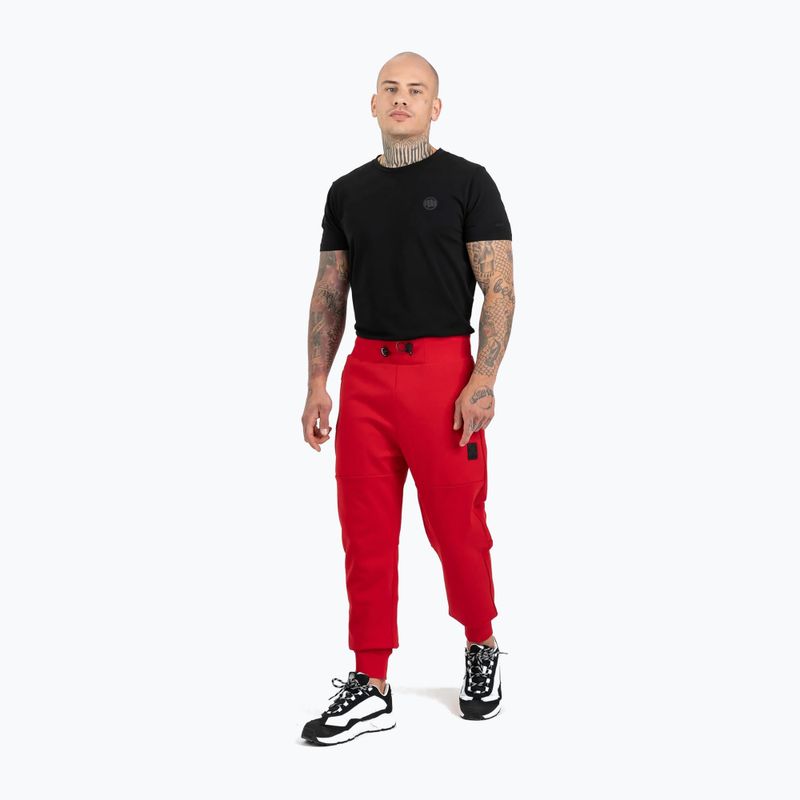 Мъжки панталони Pitbull West Coast Pants Alcorn red 2