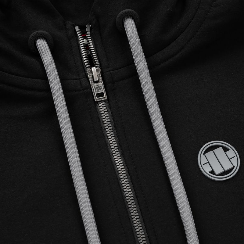 Дамски суитшърт Pitbull West Coast Hooded Zip French Terry black 3