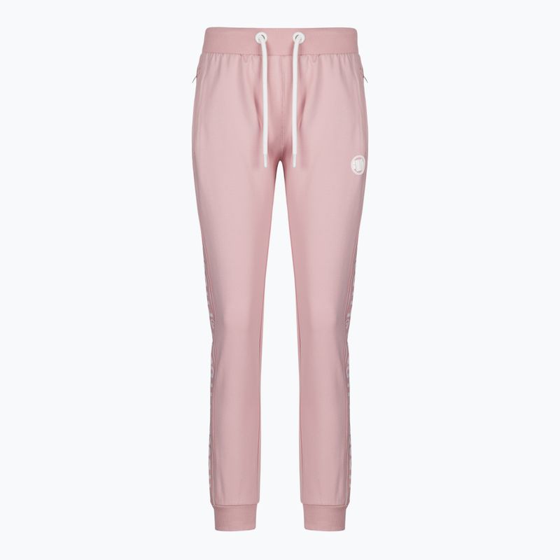 Дамски панталони Pitbull West Coast Jogging Pants F.T. 21 Small Logo powder pink